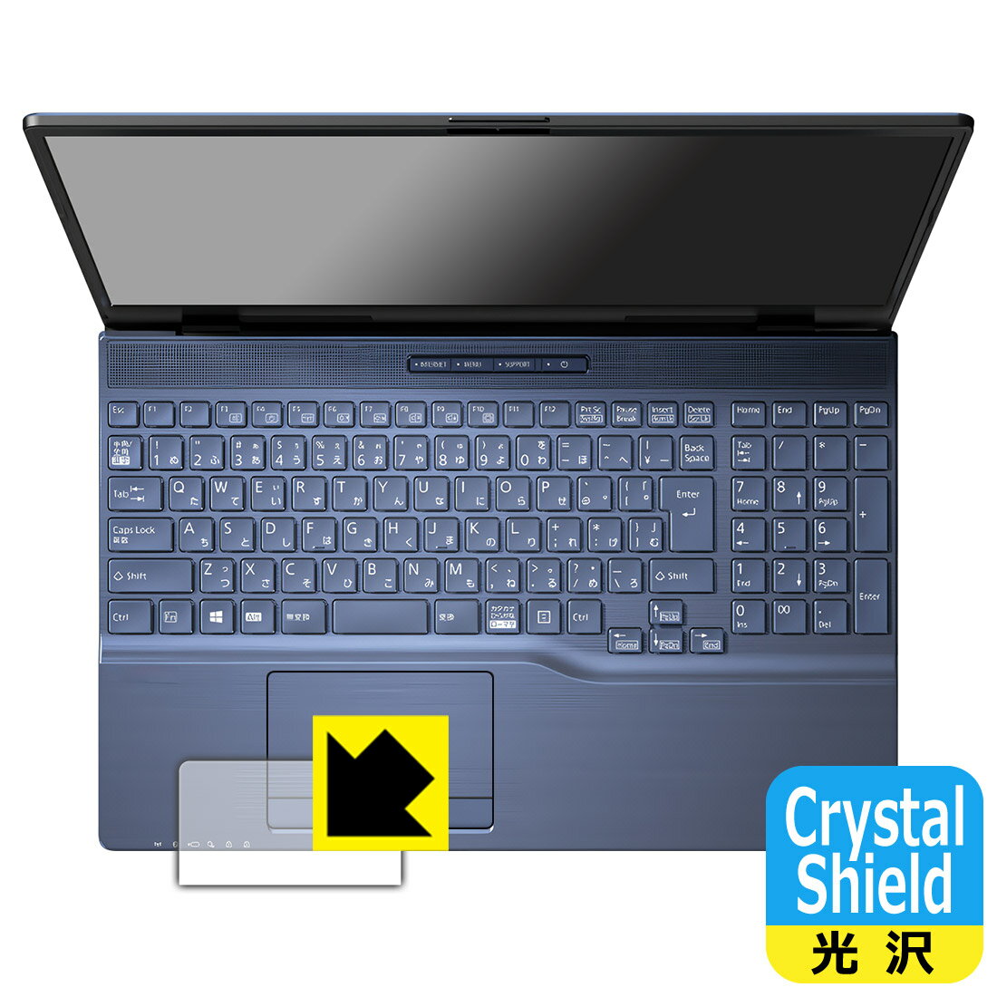 PDA˼ LIFEBOOK AH꡼ AH45/H1, AH45/G2 б Crystal Shield ݸ ե [åѥå]    ¤ľ