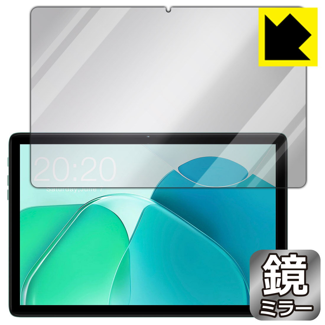 PDA工房 Teclast P40S 対応 Mirror Shield 保護 フィルム ミラー 光沢 日本製 日本製 自社製造直販