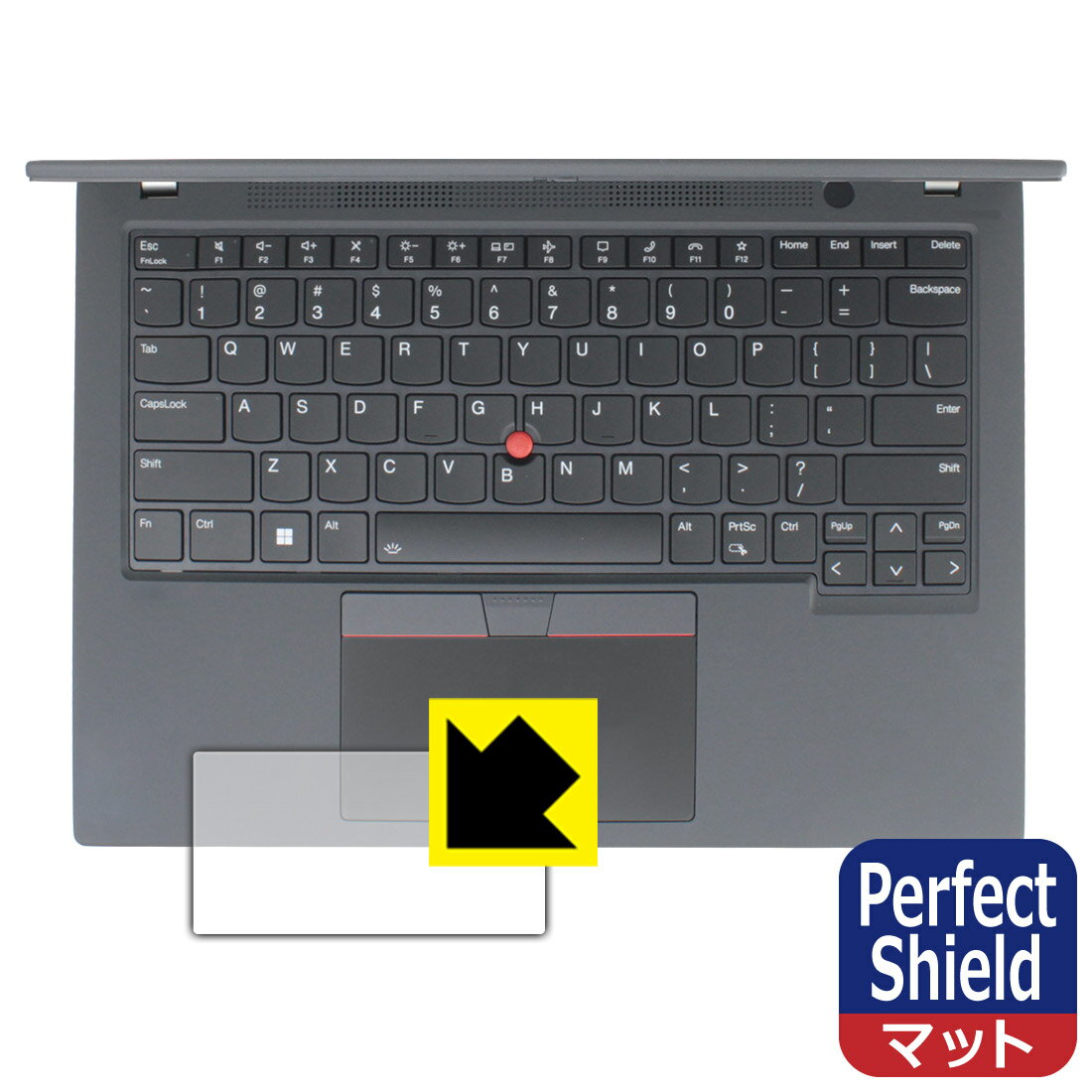 PDA工房 ThinkPad P14s Gen 4 対応 PerfectShield 保護 フィルム [クリックパッド用] 3枚入 反射低減 防指紋 日本製 日本製 自社製造直販
