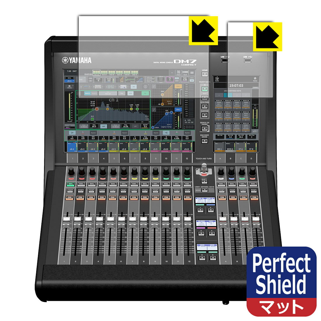 PDA˼ YAMAHA DM7 Compact б PerfectShield ݸ ե [å꡼] ȿ㸺 ɻ   ...