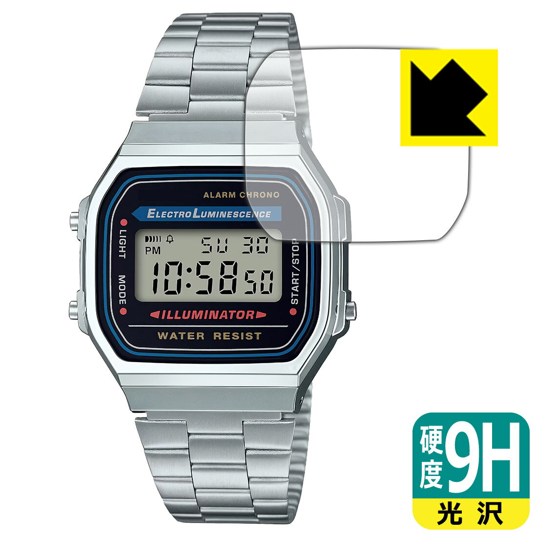PDA˼ CASIO Collection A168WA б 9H[] ݸ ե   ¤ľ