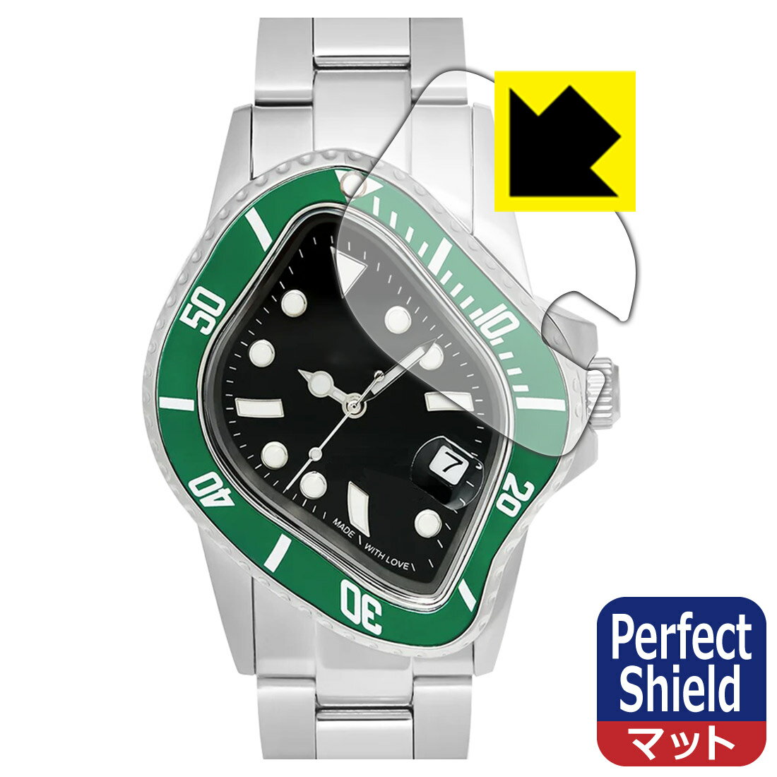 PDA工房 LAARVEE PEA001 対応 PerfectShield 保護 フィルム 3枚入 反射低減 防指紋 日本製 日本製 自社製造直販