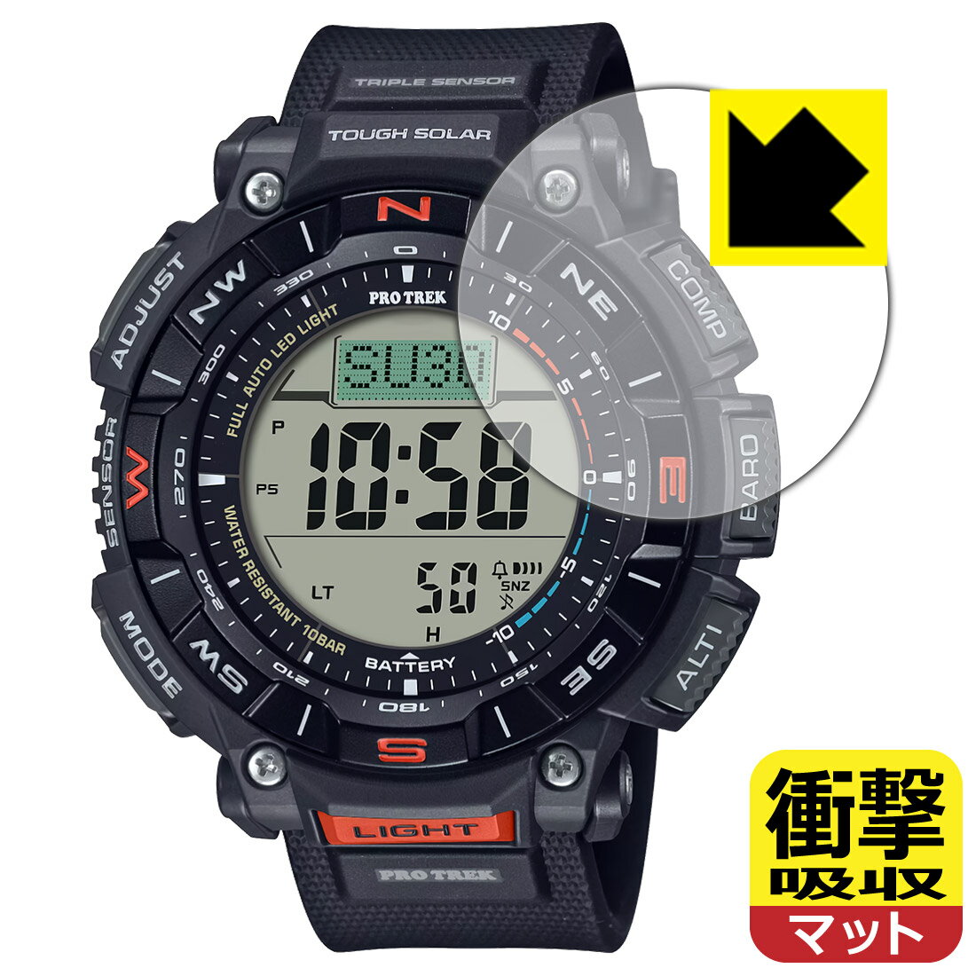׷ۼ ȿ㸺 ݸե PRO TREK PRG-340꡼  ¤ľ