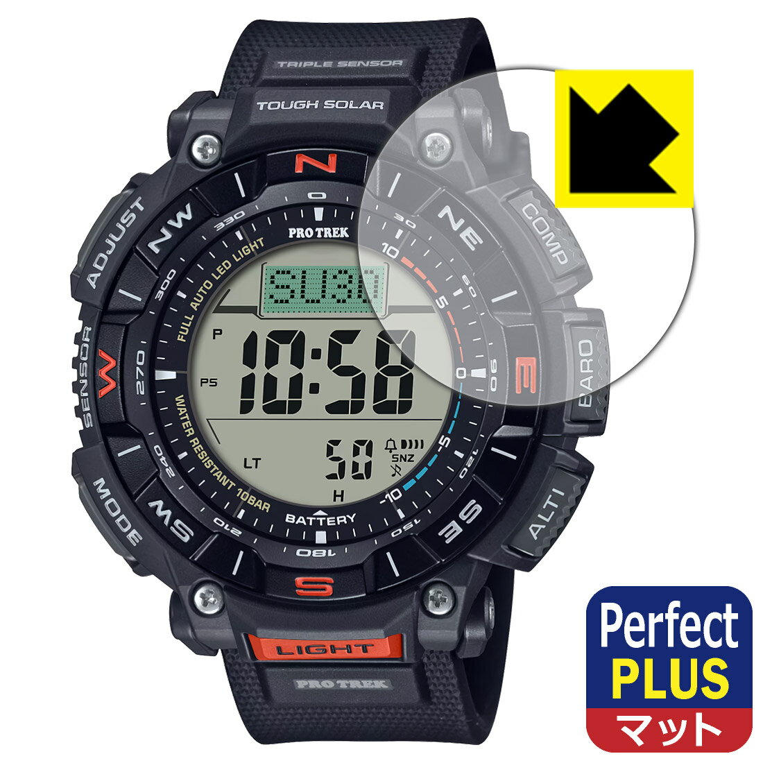 Perfect Shield Plus ȿ㸺 ݸե PRO TREK PRG-340꡼  ¤ľ