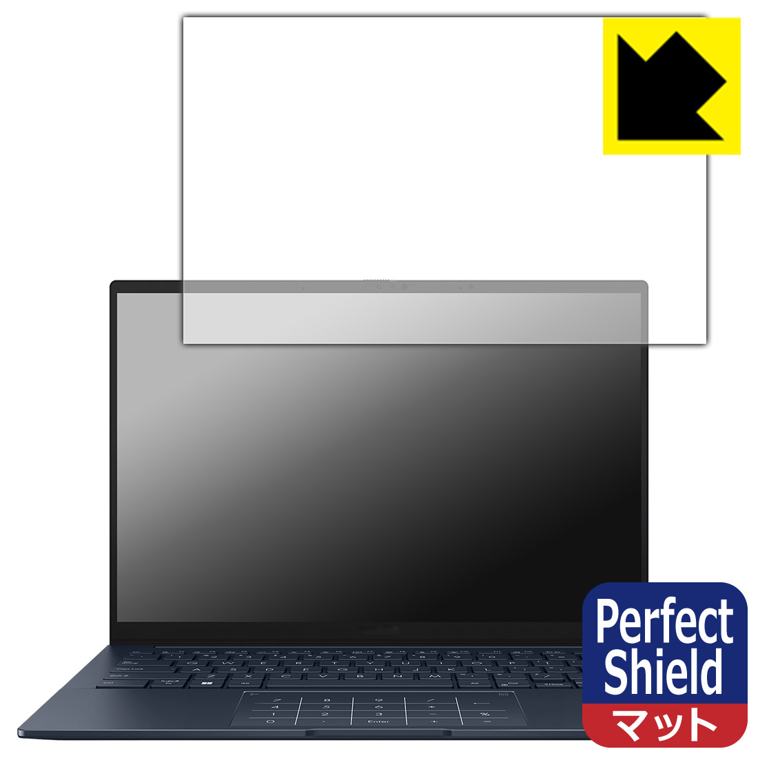 Perfect Shield【 反射低減 】保護フィルム ASUS ZenBook 14 OLED (UX3405MA) 日本製 自社製造直販