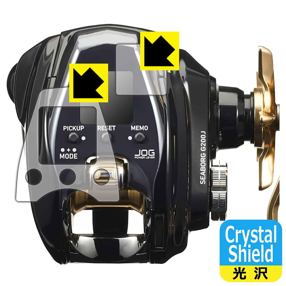 ݸեή̥󥿡㤨Crystal Shield  ݸե DAIWA 22 ư꡼ ܡ G200J/JL (/դ  ¤ľΡפβǤʤ998ߤˤʤޤ