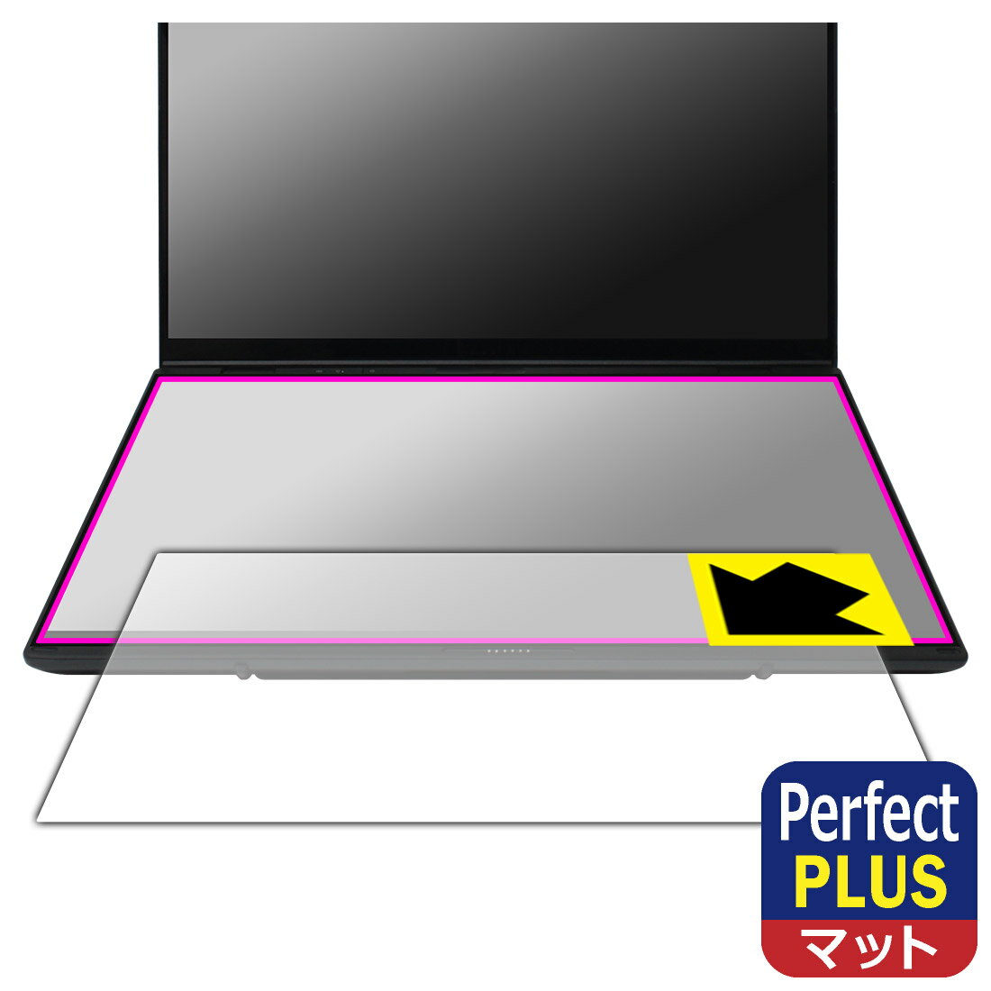 Perfect Shield Plusy˒ጸzیtB ASUS Zenbook DUO (2024) UX8406MA (ZJhfBXvCp) { А