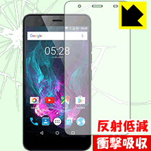 衝撃吸収【 反射低減 】保護フィルム Geotel Note 日本製 自社製造直販