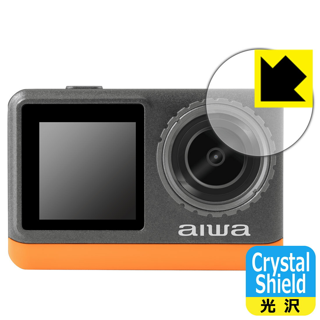 Crystal ShieldyzیtB aiwa cam B4K (JA3-ACM0002) Yp { А