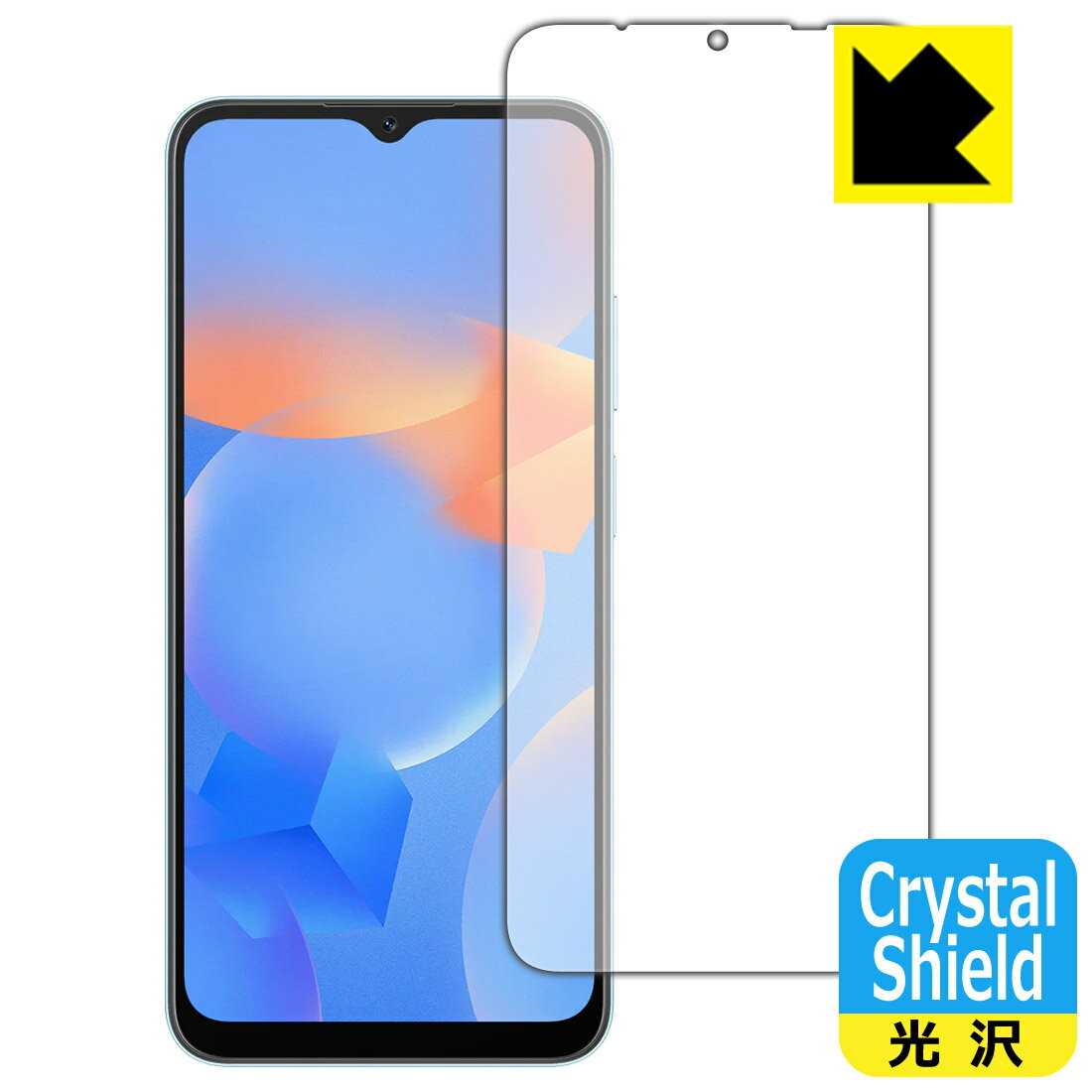 Crystal Shield【 光沢 】保護フィルム Blackview A52 / A52 Pro (3枚セット) 日本...