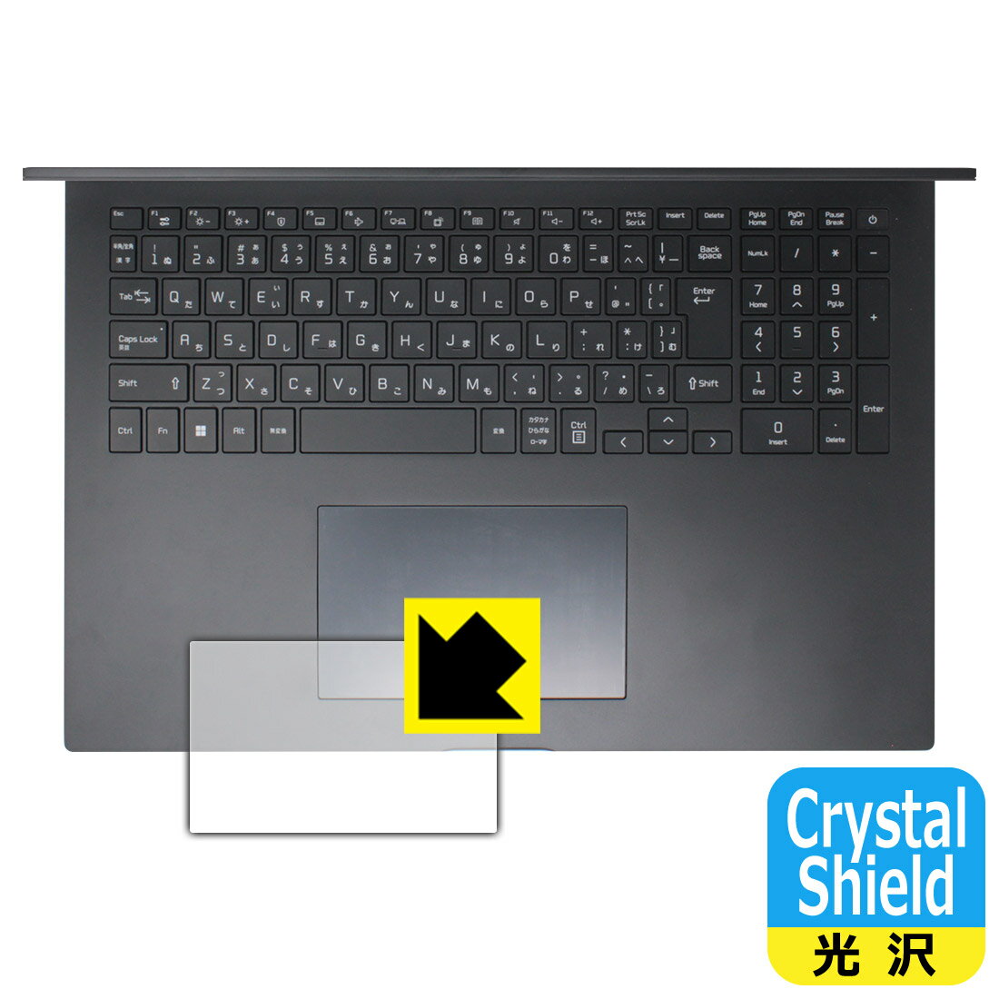 Crystal Shield  ݸե LG gram 17 17ZB90R-NP55J (2023ǯǥ) åѥå  ¤ľ