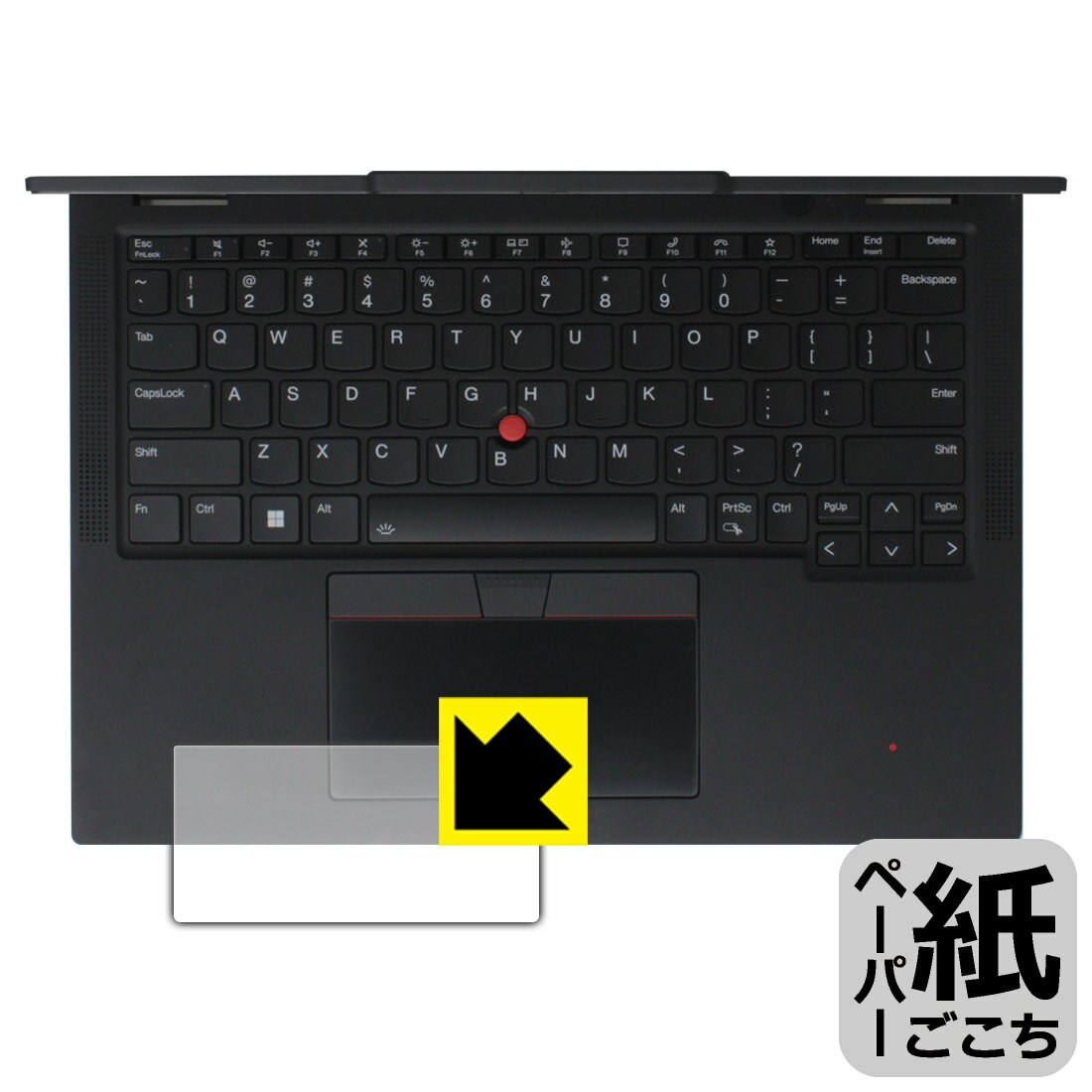 Keyboard Covers - PDA工房 ThinkPad X13 Yoga Gen 4 対応 紙に書くような描き心地 保護 フィルム [クリックパッド用] 反射低減 日本製 自社製造直販