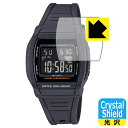 PDA工房 CASIO W-201 対応 Crystal Shield 保護 フィルム 光沢 日本製 自社製造直販