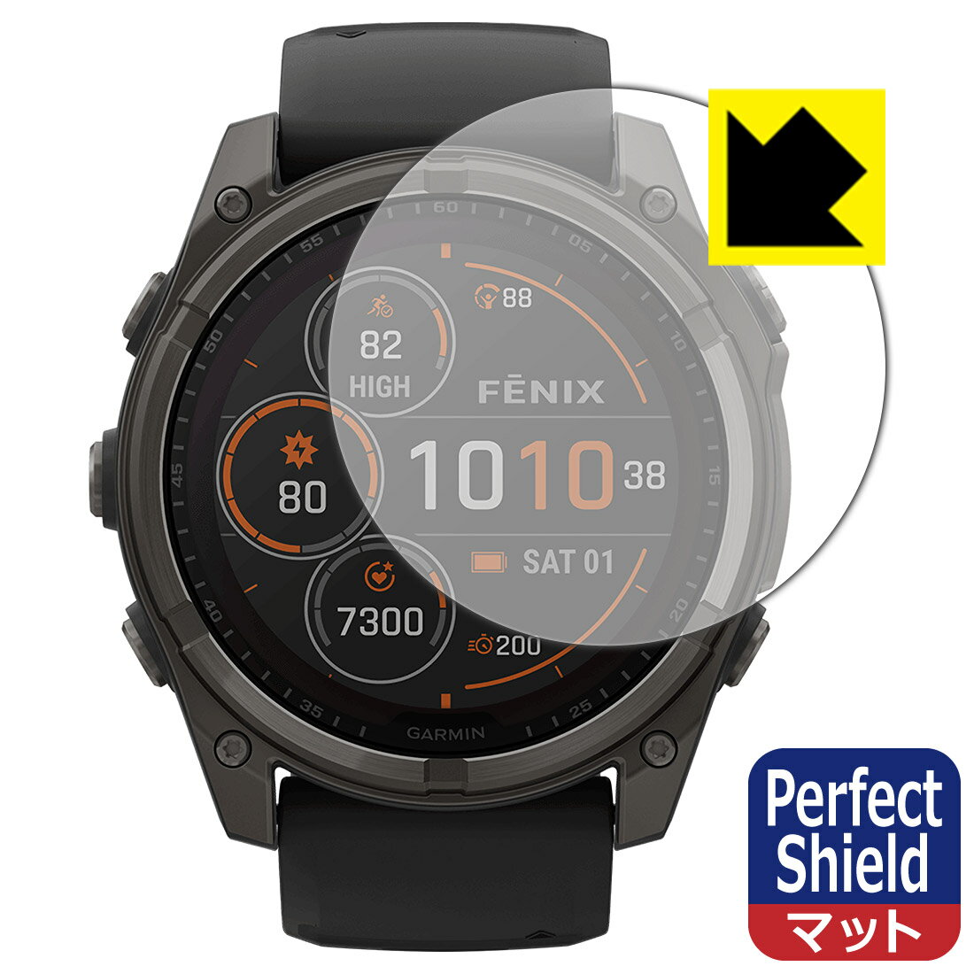 PDA˼ GARMIN fenix 8 Sapphire Dual Power [ 51mm] б PerfectShield ݸ ե...