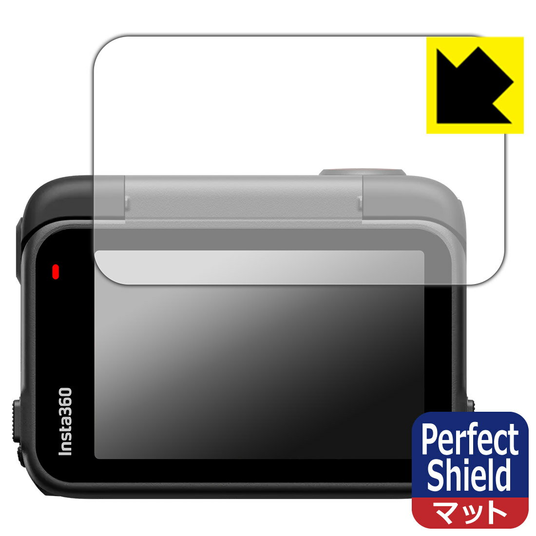PDA��˼ Insta360 Ace Pro 2 �б� PerfectShield �ݸ� �ե���� [�ե�å׼����å������꡼����] 3���� ȿ���㸺 �ɻ��� ...