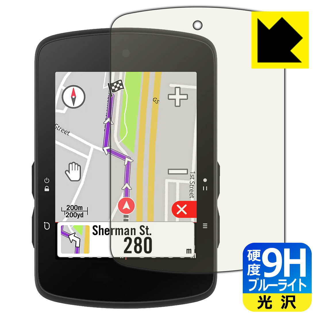 PDA˼ bryton Rider S510 б 9H[֥롼饤ȥå] ݸ ե   ¤ľ