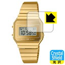 PDA工房 CASIO A700WEV-7A / A700WEVG-9A 対応 Crystal Shield 保護 フィルム 光沢 日本製 自社製造直販