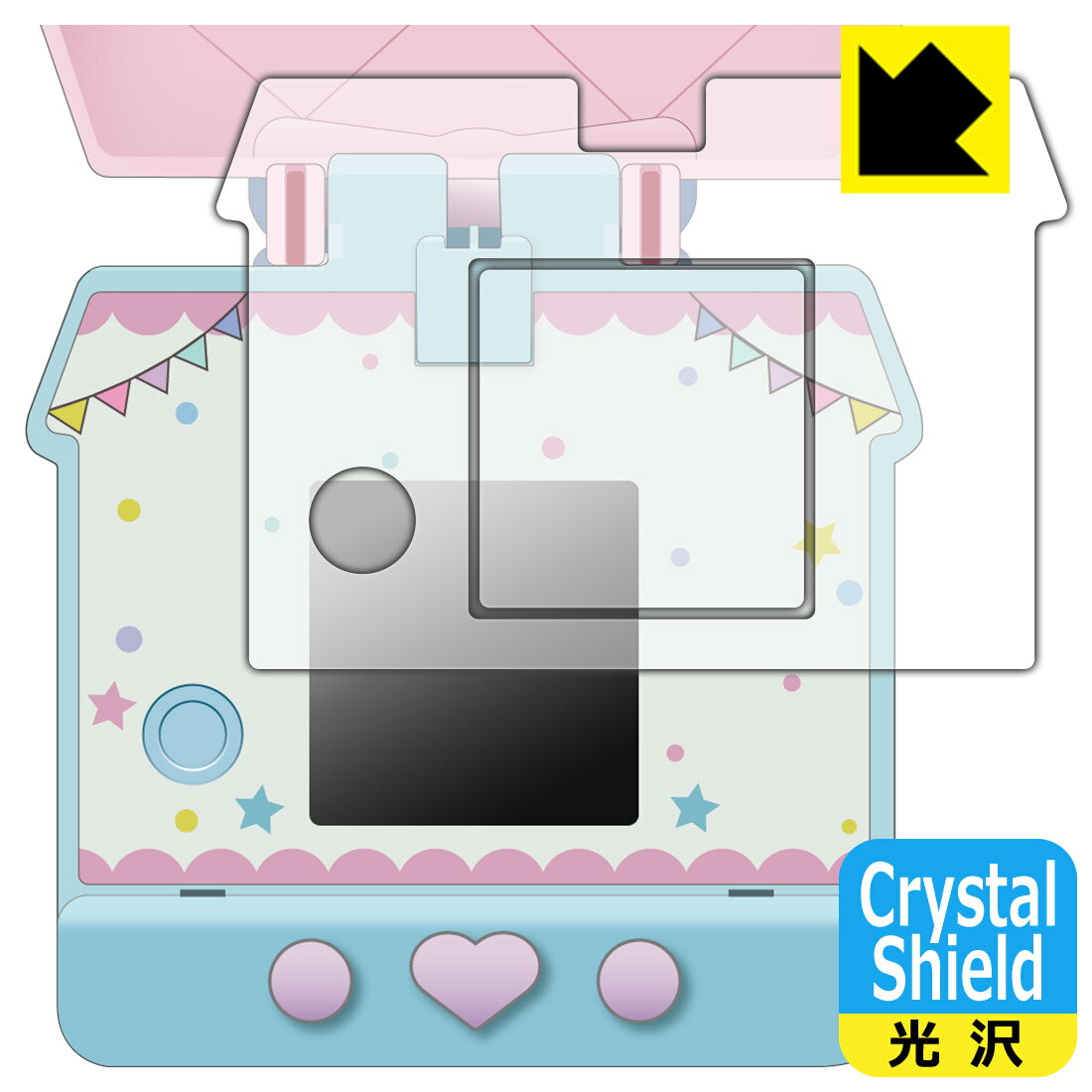 PDA˼ ݤäȥ롼 ꥪ饯 б Crystal Shield ݸ ե [/դ]   ¤ľ