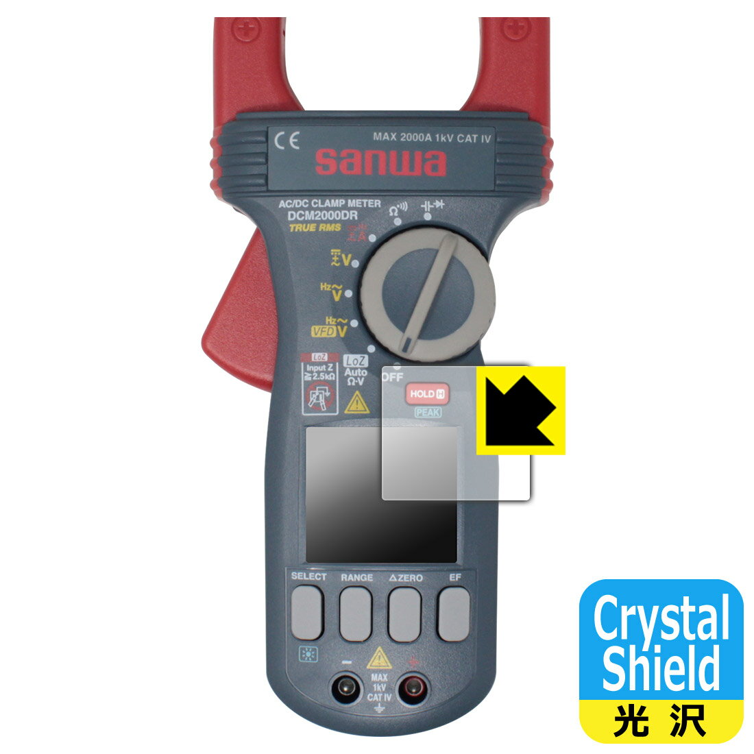 PDA��˼ SANWA �����ץ᡼�� DCM2000DR �б� Crystal Shield �ݸ� �ե���� ���� ������ ������¤ľ��