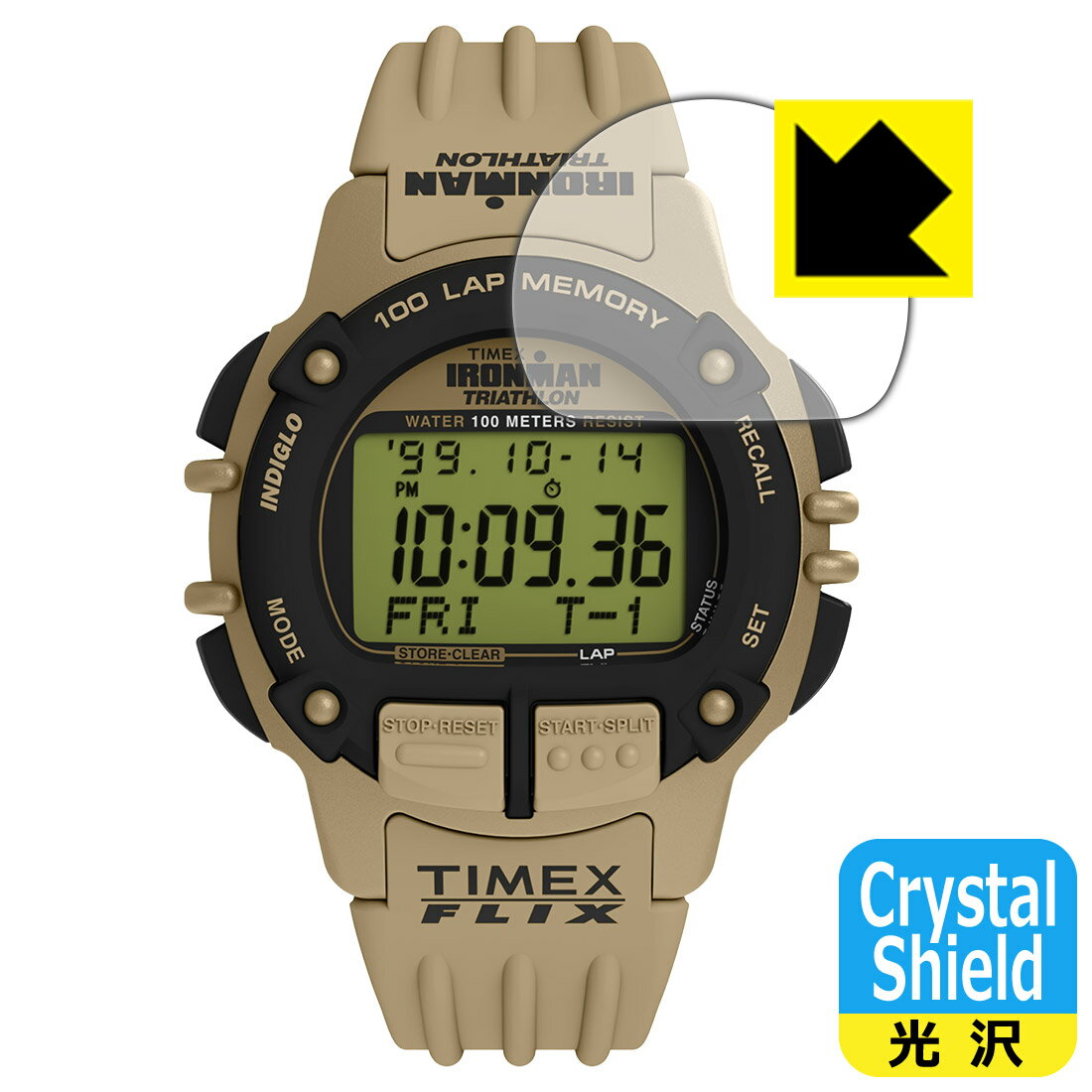 PDA工房 TIMEX Ironman Flix 100 対応 Crystal 