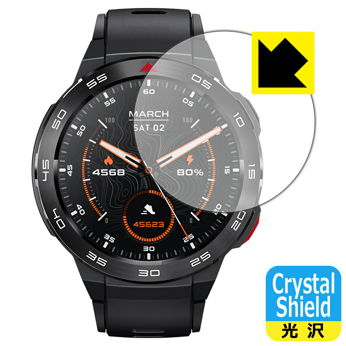 PDA˼ Mibro Watch GS Pro б Crystal Shield ݸ ե   ¤ľ