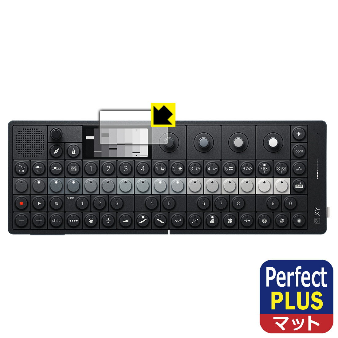PDA˼ Teenage Engineering OP-XY б PerfectShield Plus ݸ ե [ǥץ쥤...
