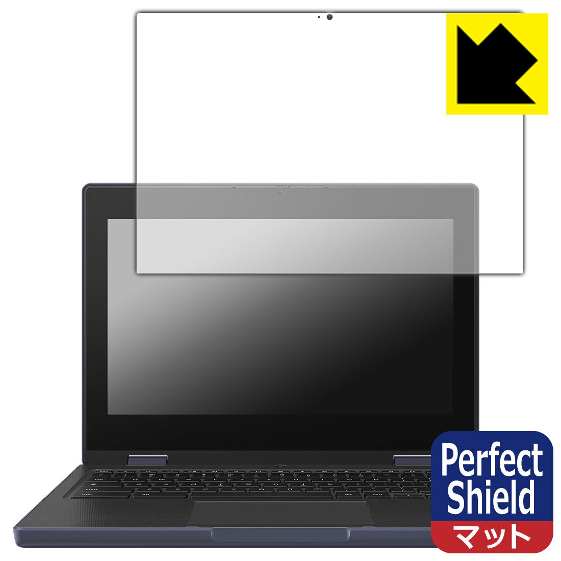 LCD Protective Film - PDA工房 ASUS Chromebook CR11 Flip (CR1104F) 対応 PerfectShield 保護 フィルム 3枚入 反射低減 防指紋 日本製 自社製造直販
