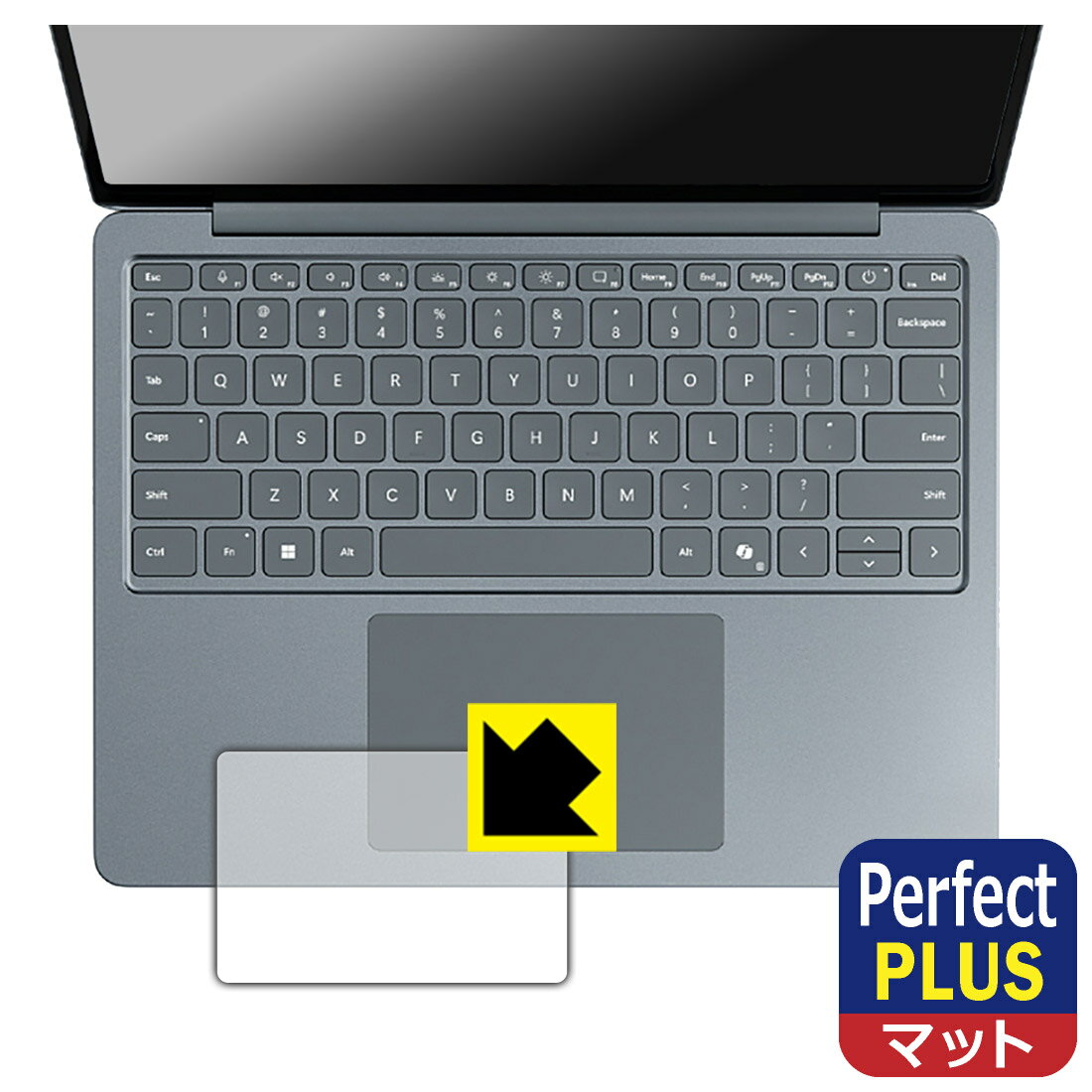 PDA工房 Surface Laptop (13インチ)(2025年6月発売モデル) 対応 PerfectShield Plus 保護 フィルム [タッチパッド用] 反射低減 防指紋 日本製 自社製造直販