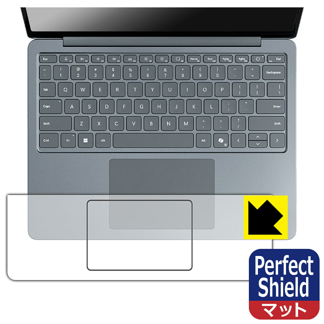 Rakuten - PDA工房 Surface Laptop (13インチ)(2025年6月発売モデル) 対応 PerfectShield 保護 フィルム [タッチパッド用/パームレスト用] 反射低減 防指紋 日本製 自社製造直販