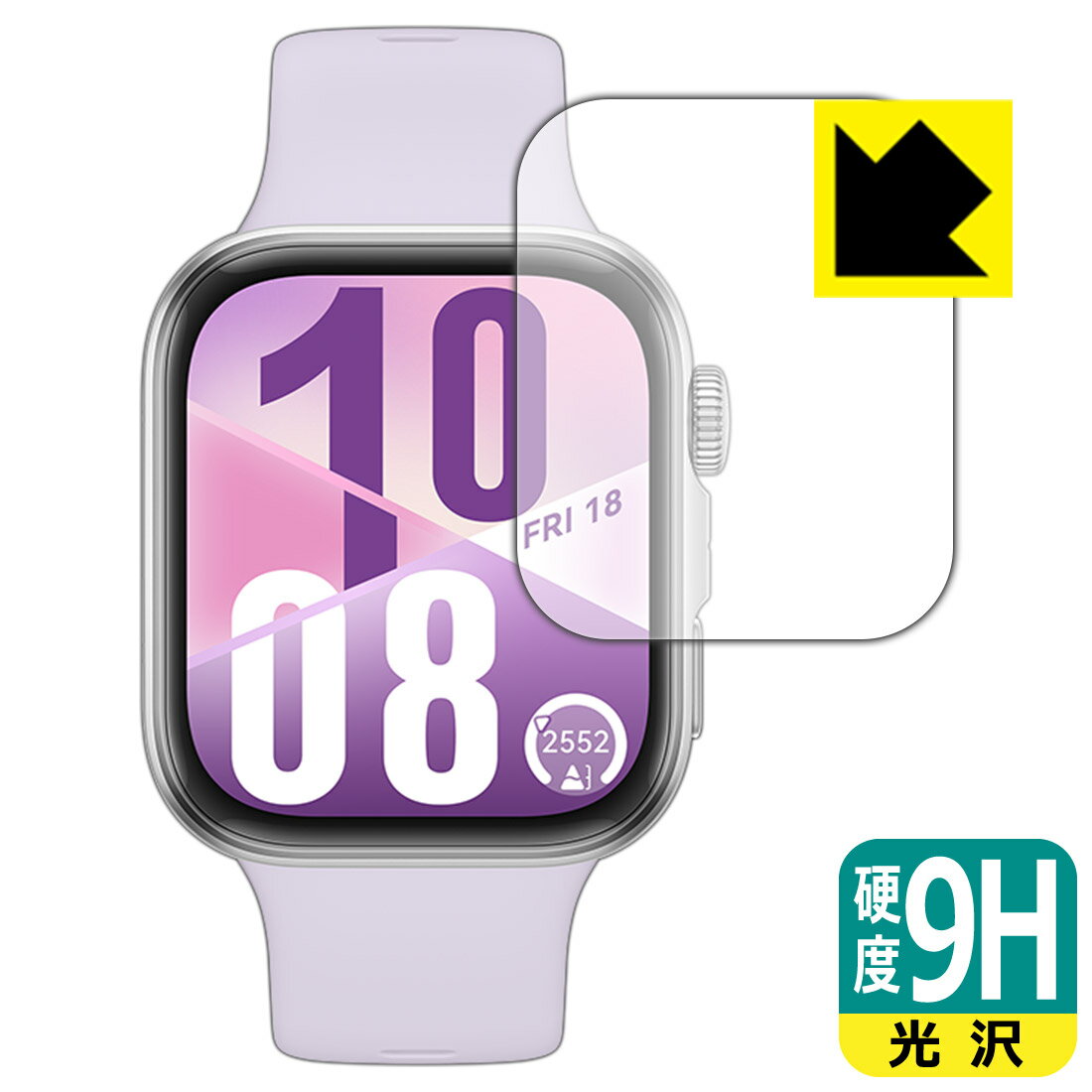 PDA��˼ HUAWEI WATCH FIT 4 �б� 9H�����[����] �ݸ� �ե���� ������ ������¤ľ��