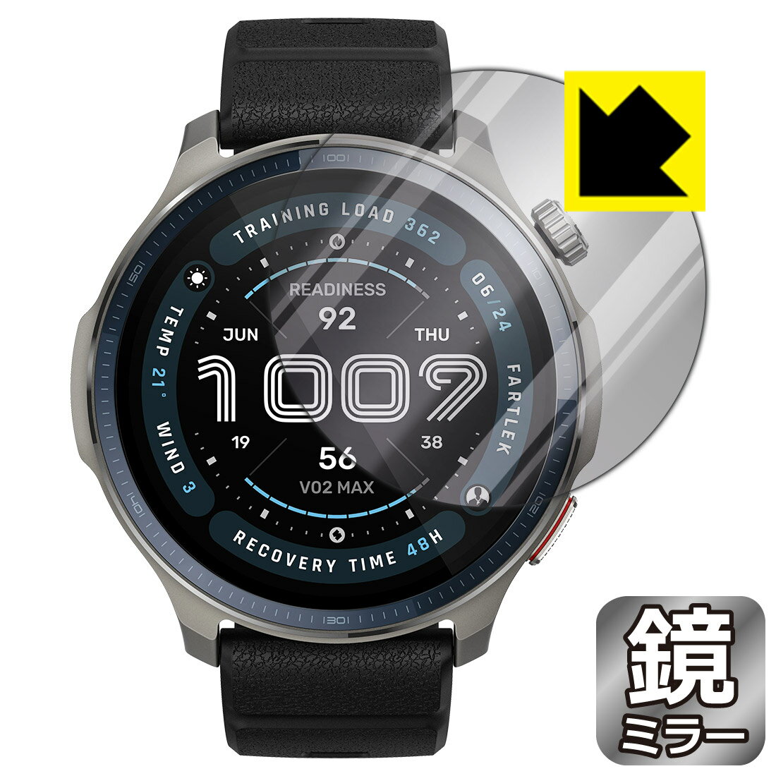 PDA˼ Amazfit Balance 2 б Mirror Shield ݸ ե ߥ顼   ¤ľ
