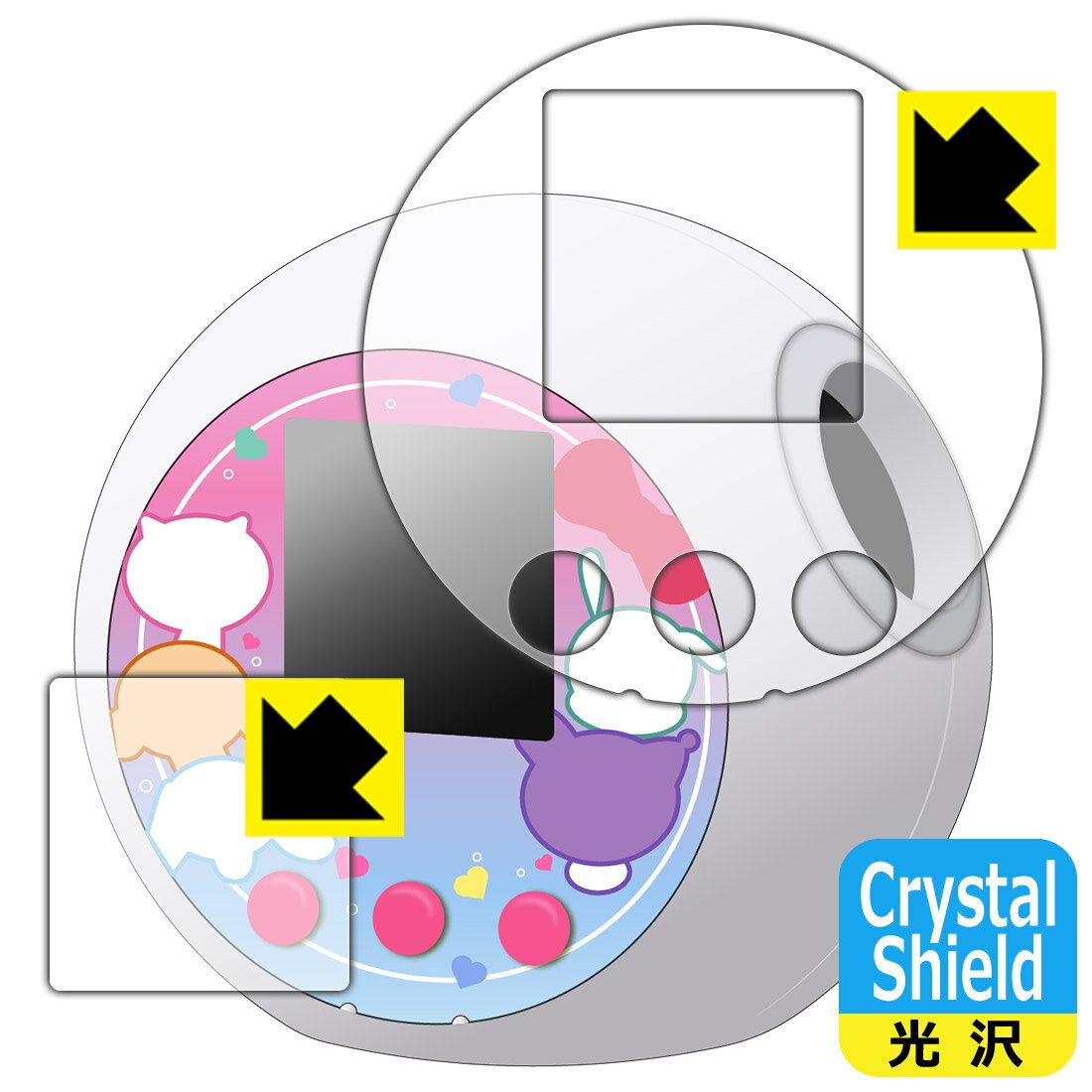 PDA˼ פˤ ꥪ饯 б Crystal Shield ݸ ե [/դ]   ¤ľ