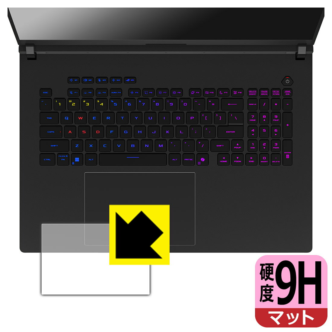 PDA��˼ ASUS ROG Strix SCAR 18 (2025) G835LW/G835LX �б� 9H�����[ȿ���㸺] �ݸ� �ե���� [���å��ѥå���] ������ ������¤ľ��