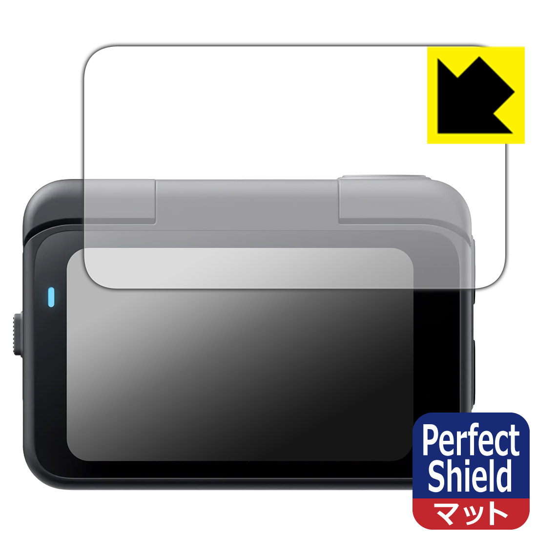 PDA��˼ Insta360 GO Ultra �б� PerfectShield �ݸ� �ե���� [�ե�å׼����å������꡼����] ȿ���㸺 �ɻ��� ������ ��...