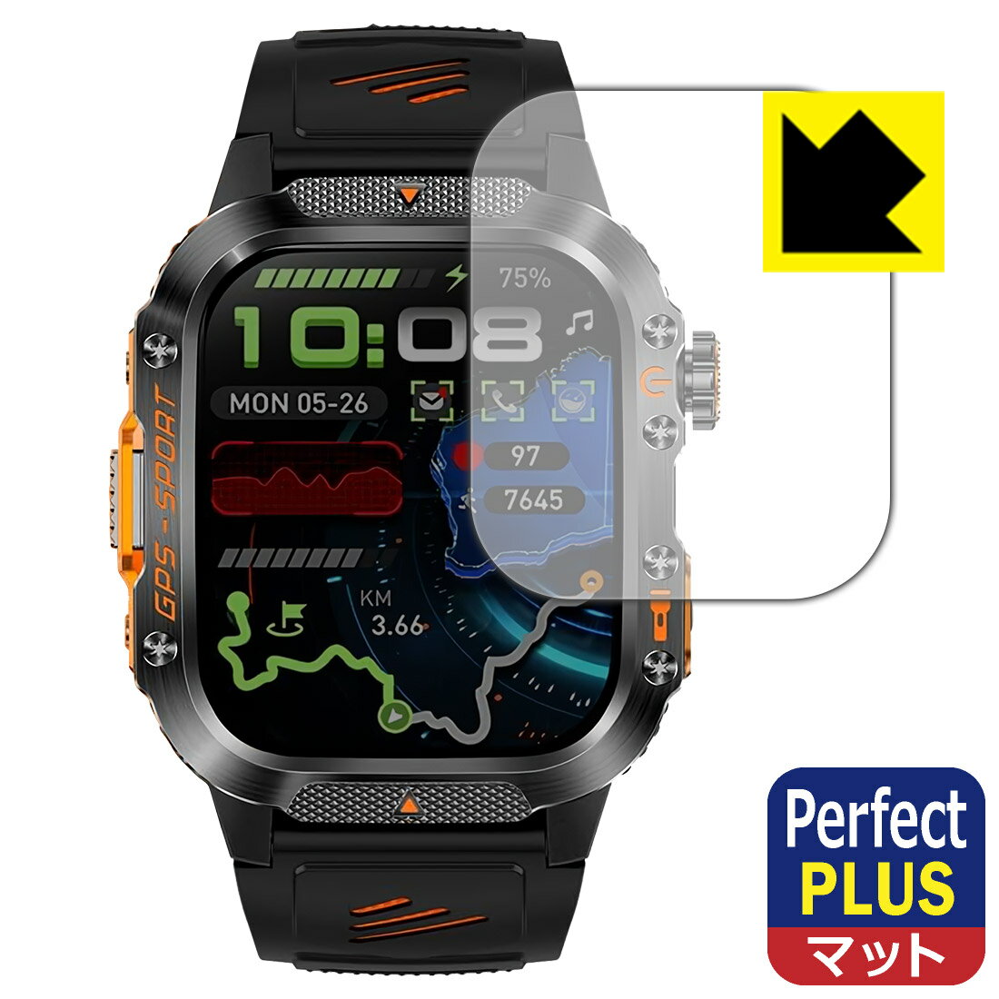 PDA˼ Mstopone ޡȥå HT36 б PerfectShield Plus ݸ ե ȿ㸺 ɻ  ¤ľ