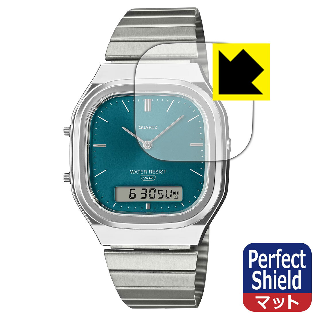 Perfect Shield【 反射低減 】保護フィルム CASIO CLASSIC AQ-240 シリーズ 日本製 自社製造直販