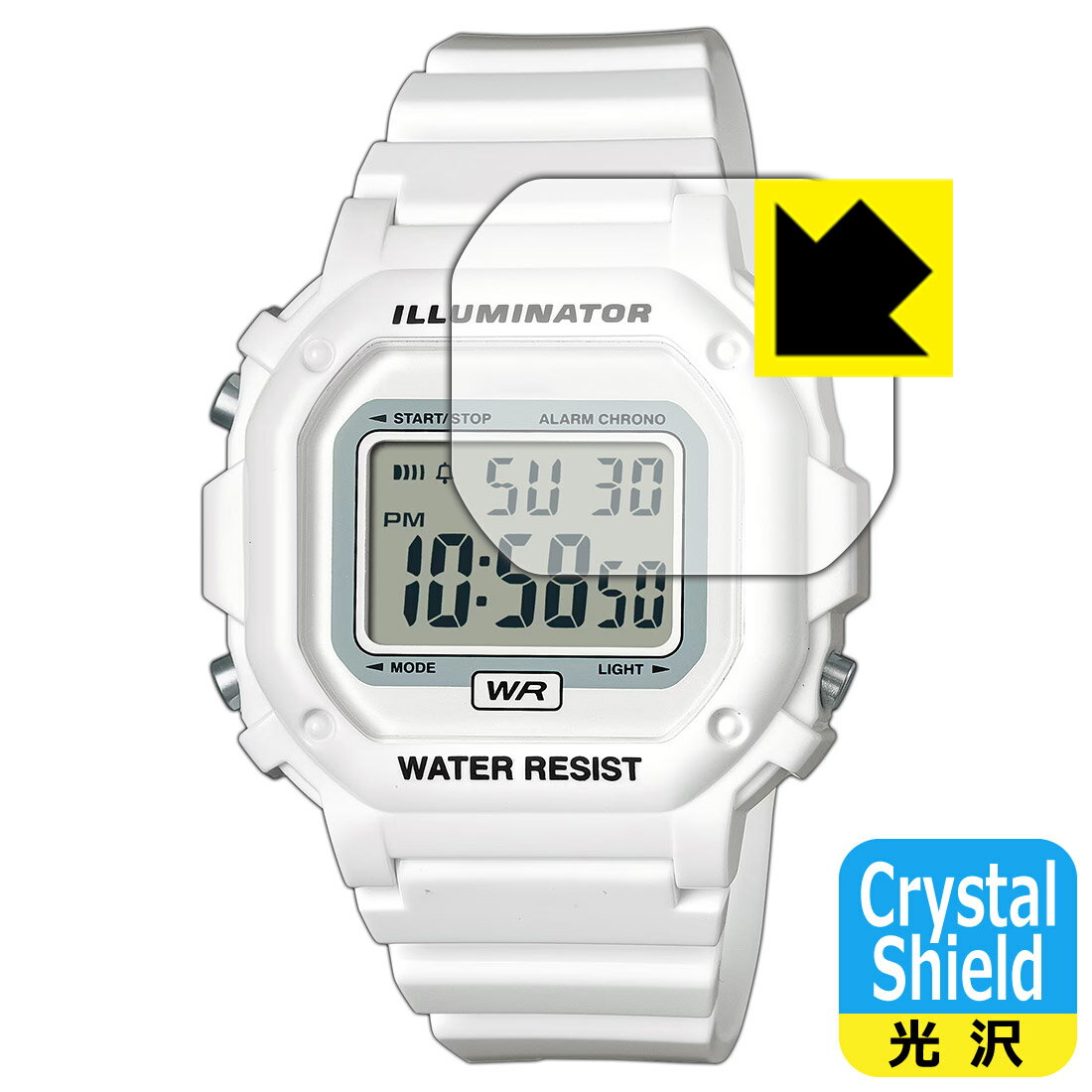 PDA��˼ CASIO Collection F-108WHC ���꡼�� �б� Crystal Shield �ݸ� �ե���� ���� ������ ������¤ľ��