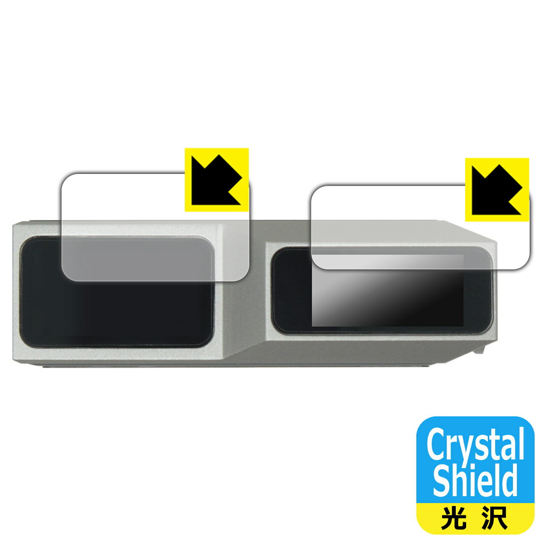 PDA��˼ MUSE HiFi M6 Double �б� Crystal Shield �ݸ� �ե���� [��������/�˥�����������] ���� ������ ������¤ľ��
