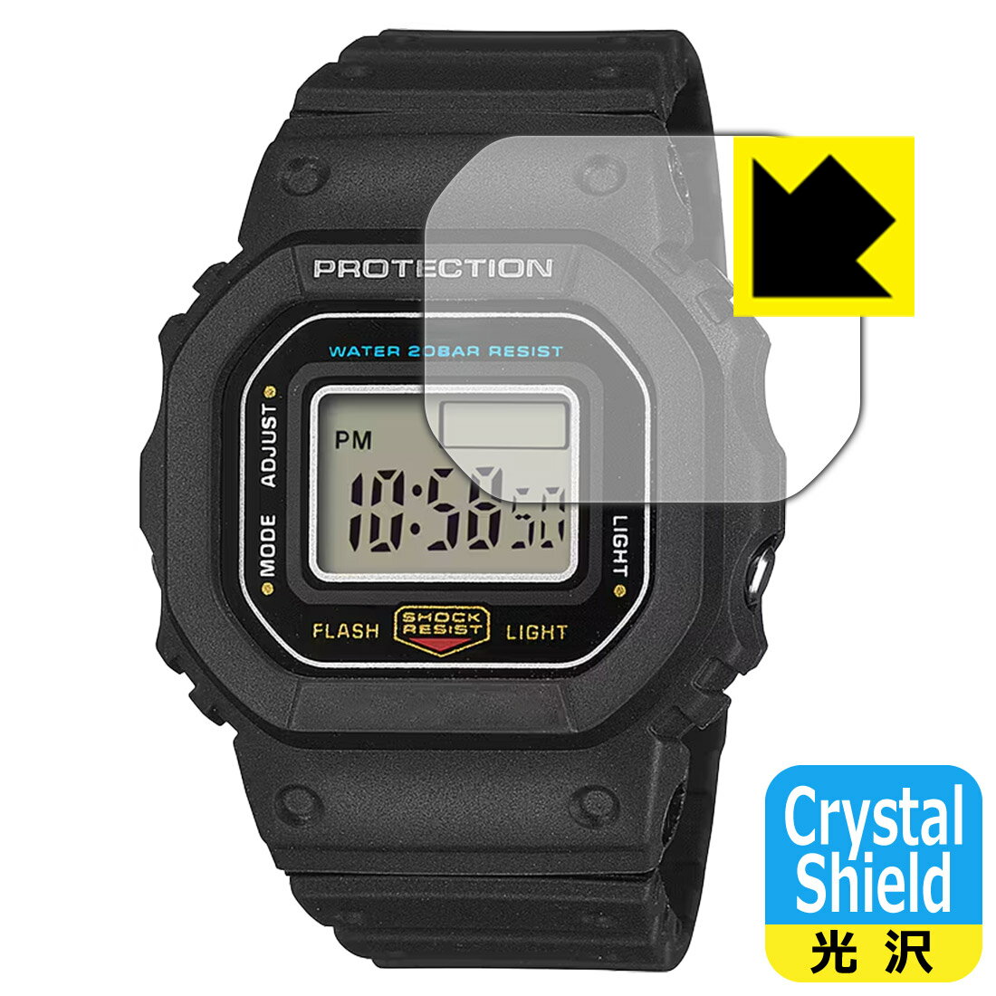 PDA��˼ G-SHOCK nano DWN-5600 ���꡼�� �б� Crystal Shield �ݸ� �ե���� ���� ������ ������¤ľ��