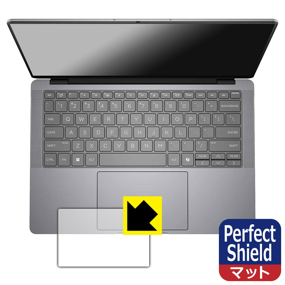 PDA工房 HP ZBook Ultra G1a 14inch Mobile Workstation 対応 PerfectShield 保護 フィルム [クリックパッド用] 反射低減 防指紋 日本製 自社製造直販