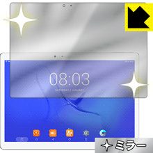※対応機種 : Teclast Master T10 ※写真はイメージです。「Mirror Shield」は、画面が鏡に早変わりし、のぞき見が防止できる『ミラータイプ液晶保護フィルム』です。●液晶画面が鏡に早変わり！液晶画面のバックライトをOFFにするだけで、機器が鏡に！鏡を持ち歩かなくても、いつでも気軽に身だしなみをチェック。●のぞき見対策に正面から画面はしっかり見えても、斜めからのぞこうとすると画面が見えにくいので、のぞき見が防止効果もあります。●指紋が付きにくい防指紋コーティング表面は指紋がつきにくく、汚れを落としやすい、防指紋コーティング済みです。●気泡の入りにくい特殊な自己吸着タイプ接着面は気泡の入りにくい特殊な自己吸着タイプなので、簡単に貼ることができます。また、はがしても跡が残らず、何度でも貼り直しが可能です。●機器にぴったり！専用サイズそれぞれの機器にぴったりな専用サイズだから、切らずに貼るだけです。バックライトOFFにすることで、画面が鏡になります。バックライトONで画面が見えるようになります。※仕様上、一般的な保護フィルムより光線透過率が下がります(約50%)。ご了承ください。※本製品は機器の液晶をキズから保護するシートです。他の目的にはご使用にならないでください。落下等の衝撃や水濡れ等による機器の破損・損傷、その他賠償については責任を負いかねます。【ポスト投函送料無料】商品は【ポスト投函発送 (追跡可能メール便)】で発送します。お急ぎ、配達日時を指定されたい方は以下のクーポンを同時購入ください。【お急ぎ便クーポン】　プラス110円(税込)で速達扱いでの発送。お届けはポストへの投函となります。【配達日時指定クーポン】　プラス550円(税込)で配達日時を指定し、宅配便で発送させていただきます。【お急ぎ便クーポン】はこちらをクリック【配達日時指定クーポン】はこちらをクリック画面が鏡に早変わりし、のぞき見も防止!!