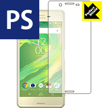 ※対応機種 : Xperia X Performance (docomo SO-04H / au SOV33 / SoftBank 502SO)※製品内容 : 前面用1枚※液晶保護フィルムを貼る前に、NFCのシールを剥がして貼ってください。※写真はイメージです。「Perfect Shield」は画面の反射を抑え、指のすべりもなめらかな指紋や皮脂汚れがつきにくい『アンチグレアタイプ(非光沢)の液晶保護フィルム』です。大切な機器の画面をキズや汚れからしっかりと保護する充分な強度を持ちながらも、厚さが薄めの素材を使用しており、貼り付けることでタッチパネルの認識が下がることはありません。表面はつや消しのマットな加工がされており、光の反射（室内の照明や太陽光など)を軽減し、背景の写り込みなども防止します。サラッとしたなめらかな指すべりで、指紋や皮脂汚れがつきにくくなっていますので、タッチパネルの操作に最適です。粘着面はシリコン素材を使用した自己吸着タイプのため、気泡が入りにくく貼りやすくなっています。何度でも貼り直しができ、はがしても跡が残りません。保護性・耐久性も非常に高く、大切な機器の画面をキズや汚れからしっかり保護します。(貼り付けの際に、気泡やゴミなどが入りこんだ場合は、セロテープなどで保護フィルムの粘着面のゴミを取り除いて貼り直してください。シリコン素材なので粘着面にセロテープが貼りつくことはありません)機種毎の専用設計ですので、汎用の製品のように自分でサイズを調整してカットする手間はありません。また、それぞれの機能を妨げないよう、機器に合わせてスピーカー・カメラ・センサーなどの位置に穴が開けてあります。※この機器は周辺部が曲面となったラウンドグラス採用のため、保護シートを端まで貼ることができません。そのため、画面サイズよりも保護シートが小さくなっておりますので、この点につきましてはご了承ください。【ポスト投函送料無料】商品は【ポスト投函発送 (追跡可能メール便)】で発送します。お急ぎ、配達日時を指定されたい方は以下のクーポンを同時購入ください。【お急ぎ便クーポン】　プラス110円(税込)で速達扱いでの発送。お届けはポストへの投函となります。【配達日時指定クーポン】　プラス550円(税込)で配達日時を指定し、宅配便で発送させていただきます。【お急ぎ便クーポン】はこちらをクリック【配達日時指定クーポン】はこちらをクリック画面の反射を抑えた非光沢タイプ液晶保護フィルム！