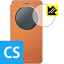 Crystal Shield ZenFone 3 Deluxe View Flip Cover(ZS550KL/ZS570KL)  ¤ľ