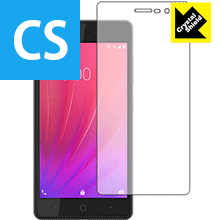 Crystal Shield ZTE BLADE E02 (前面のみ) 日本製 自社製造直販