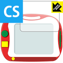 Crystal Shield アプリでうごく!おえかきせんせい SMC-01 / カーズ3 せんせい用 保護フィルム (3枚セット) 日本製 自社製造直販