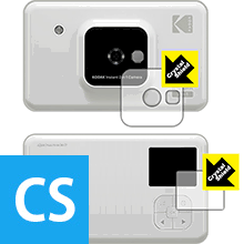 Crystal Shield KODAK インスタントカメラプリンター C210 (液晶用・前面用) 日本製 自社製造直販