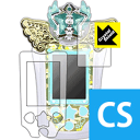 Crystal Shield キラッとプリ☆チャン プリチャン デザインパレット用 液晶保護フィルム (画面用/ふち用 2枚組) 3セット 日本製 自社製造直販(3)