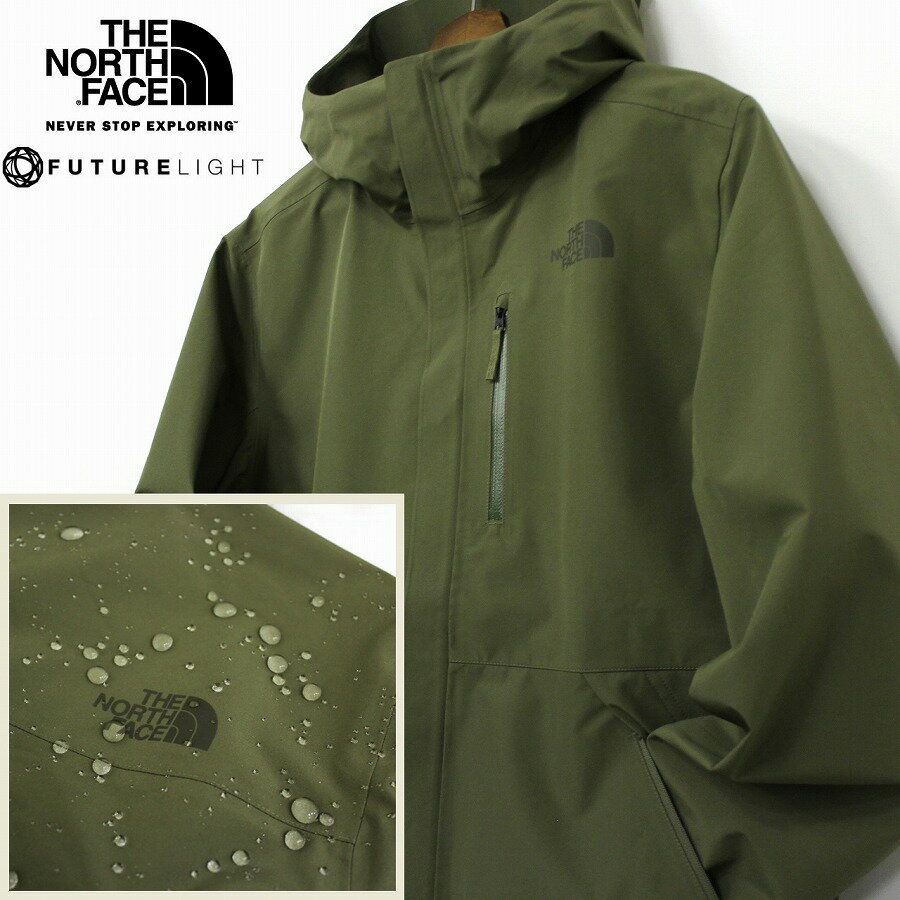 THE NORTH FACE ザ ノースフェイス 【DRYZZLE FUTURELIGHT JACKET】 マウンテンパーカー メンズ BURNT OLIVE GREEN カーキ系色 新素材FUTURELIGHT採用 防風 防水仕様