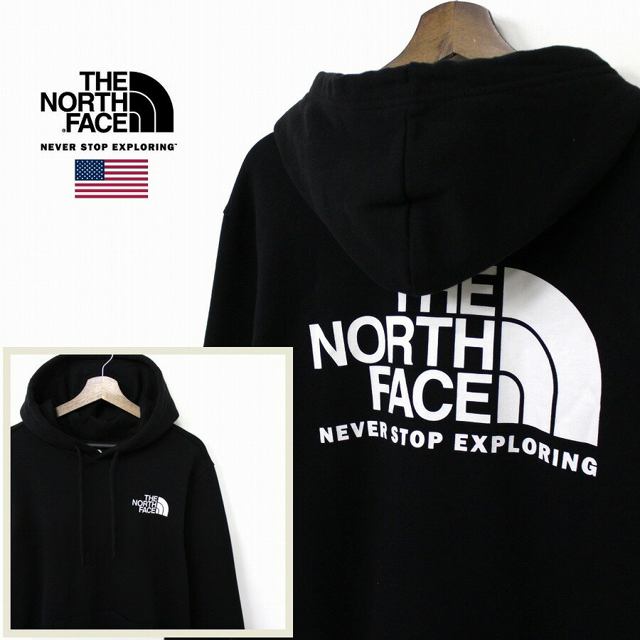 THE NORTH FACE ザ ノースフェイス THROWBACK HALFDOME HOODIE パーカー メンズ TNF BLACK 黒 裏起毛