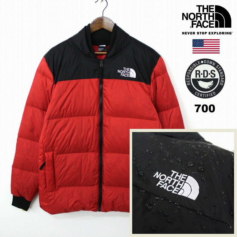 THE NORTH FACE ザ ノースフェイス NRDC JACKET 700フィルパワー ダウンジャケット メンズ TNF RED 赤色 RDS認証 グースダウン 撥水仕様